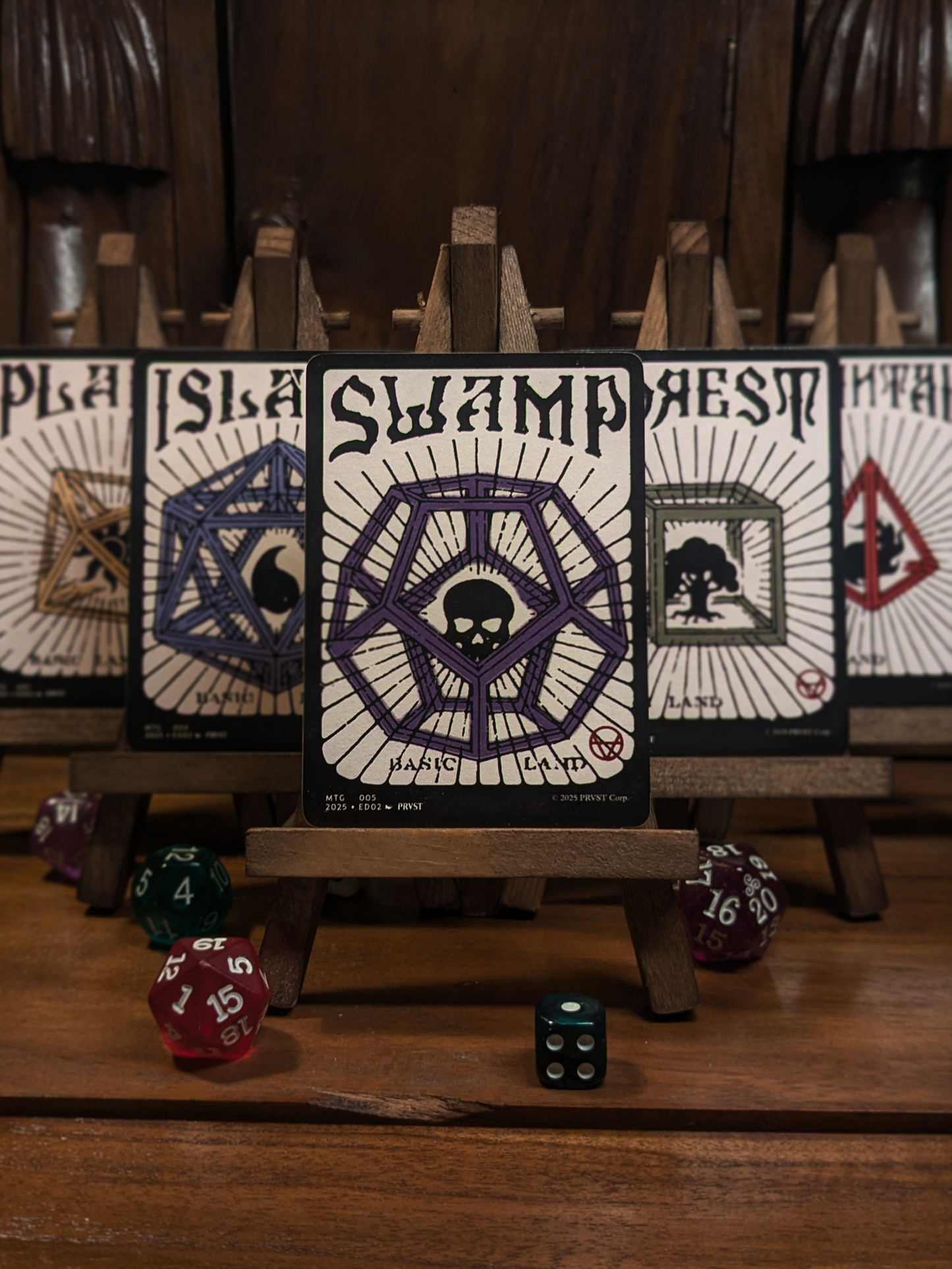 MTG001-005 — Basic Lands