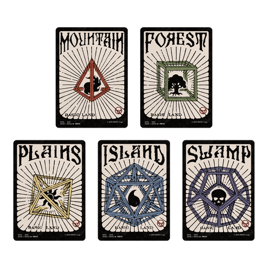 MTG001-005 — Basic Lands
